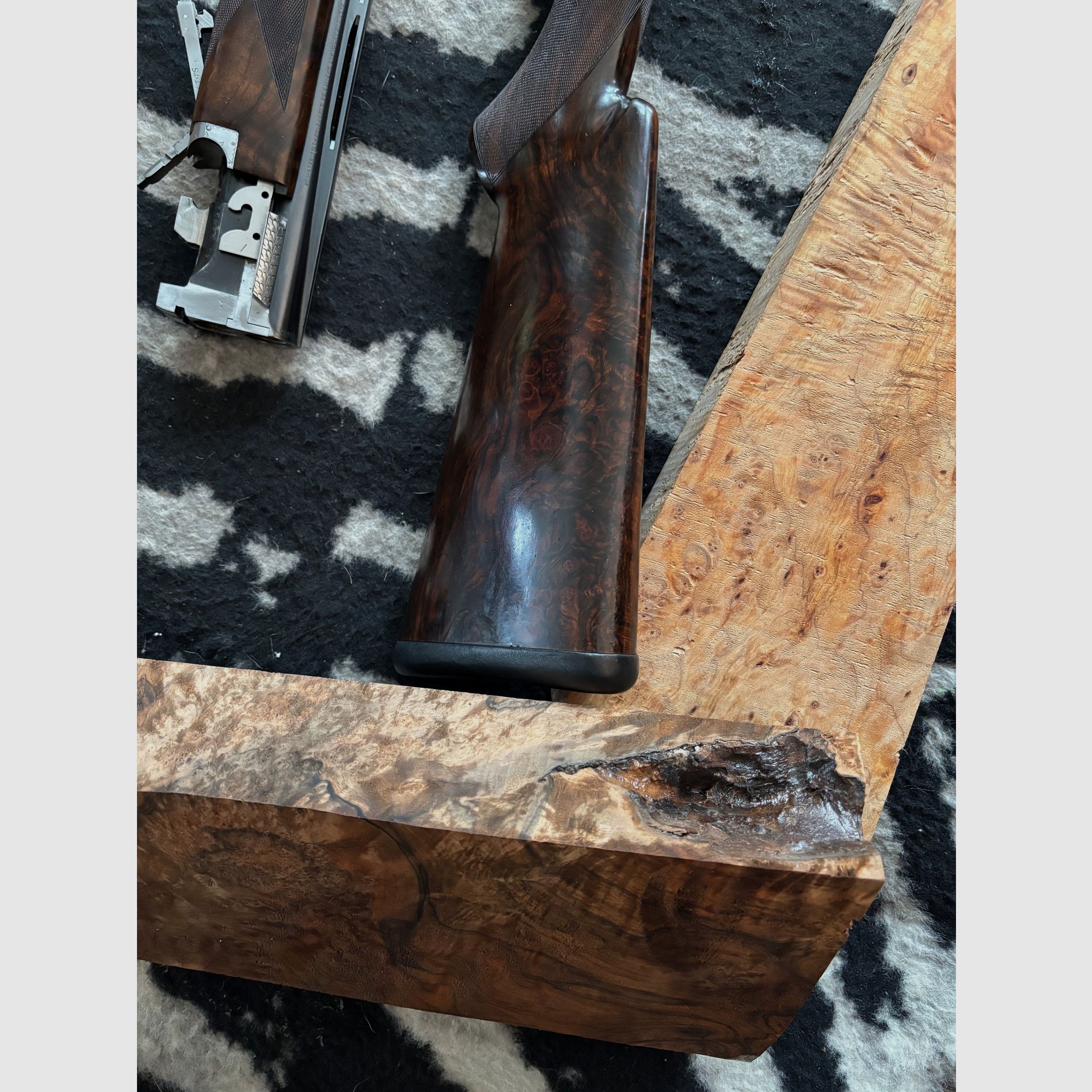 stock wood super luxury for rear & fore stock, image 10 of 12
