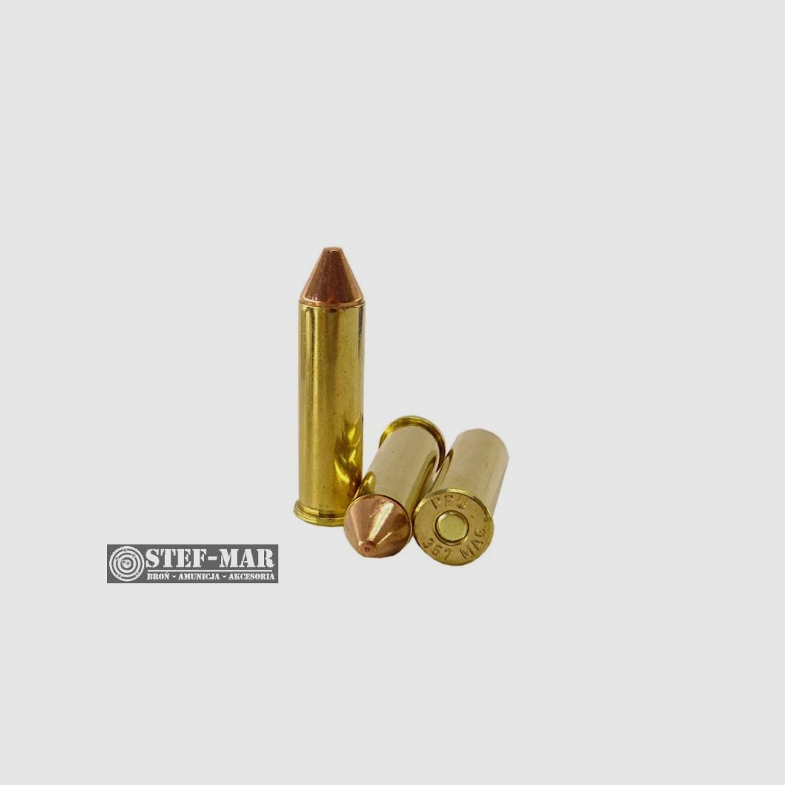 Munitions PPU .357 Magnum FMS (50 pièces) [C16-4], image 2 sur 3
