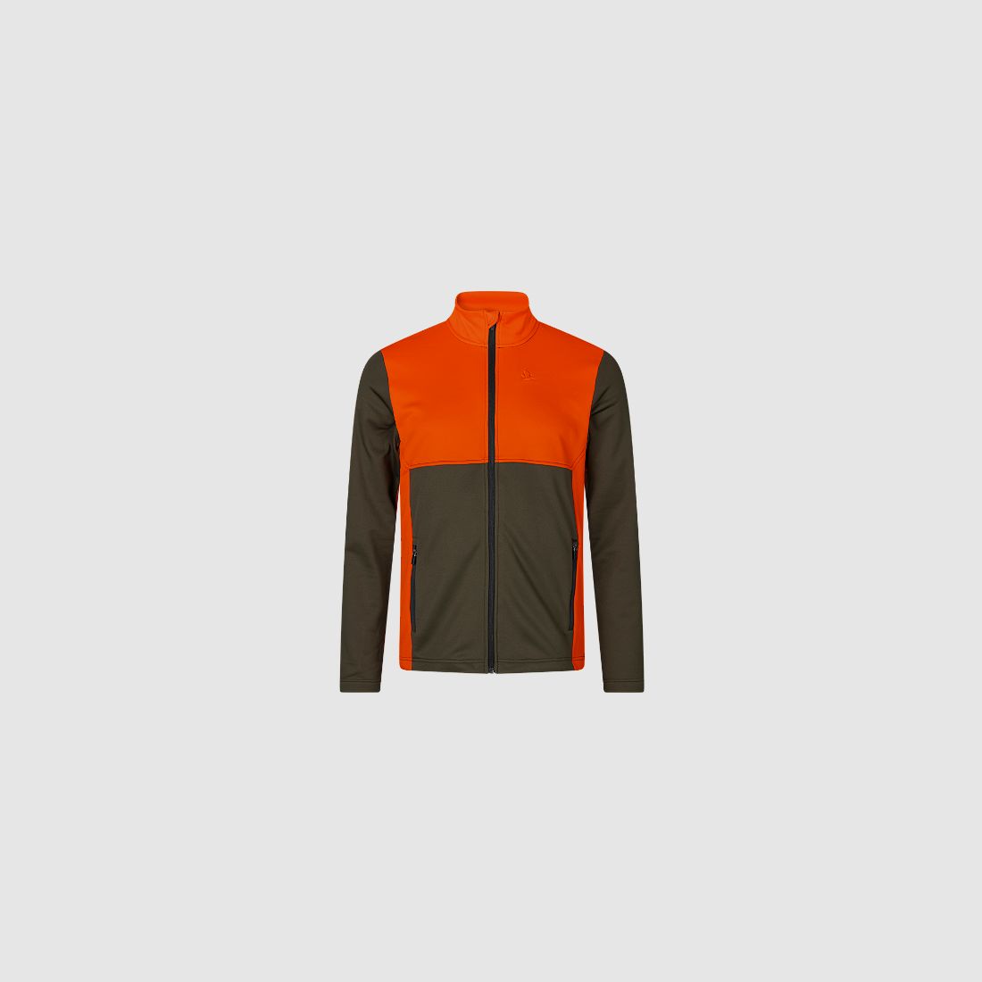 Elliot fleece Pine Green/Hi-Vis Orange S