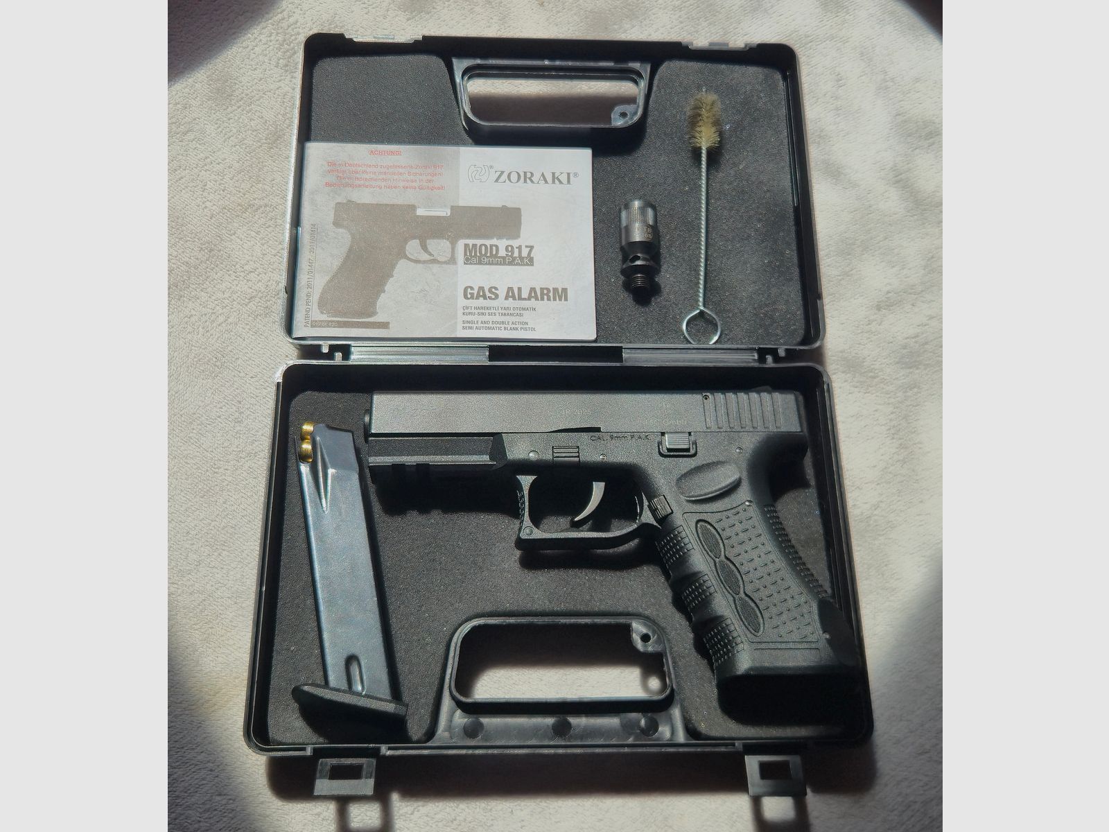 Pistola a salve Zoraki 917 / Nera, 9mm PAK