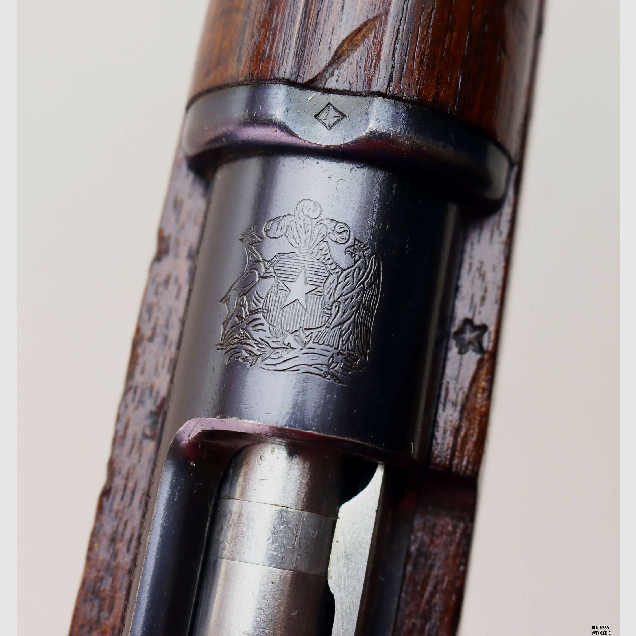 Karabin DWM mod. Mauser Chileno Modelo 1895 kal. 7×57 matr. K1746, zdjęcie 12 z 17