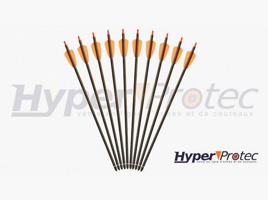 10 Carbonpfeile 15" für EK Corba Armbrust