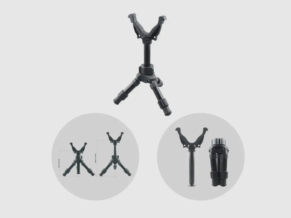 Vector Optics RSGR-06 Rokstad Tripod 15–24 cm mit V-Auflage, Bild 1 von 5