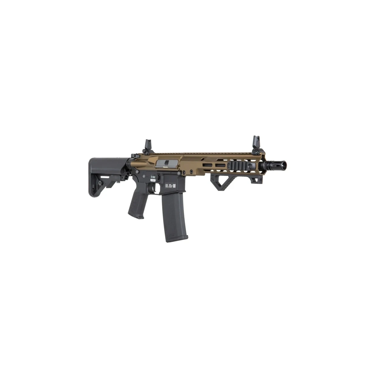 SA M4 CQB M-LOK (SA-P23 PRIME™ Aster II ETU BLDC™) Fucile Airsoft Libero da 18 – Chaos Bronze -F-, immagine 4 di 23