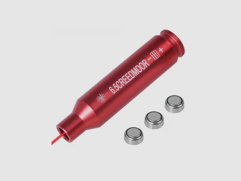 Laserpatrone, Laser Justierpatrone, Justierlaser Kal. 6,5 CreedmoreREM