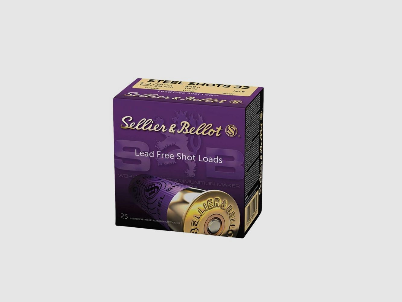 Sellier & Bellot Jagd Steel 3,6mm 32g