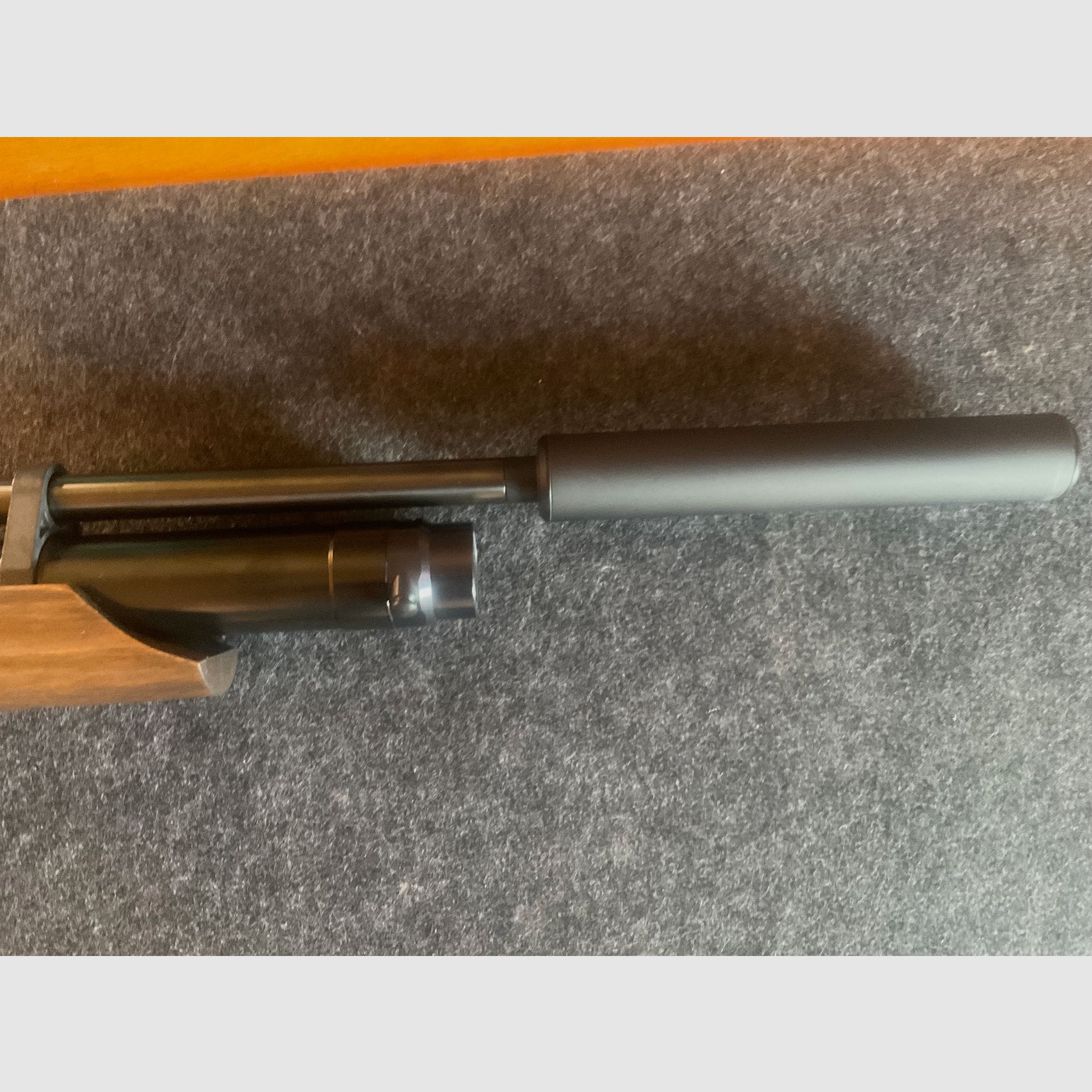 HW 100 T silencer, Hawke 4-12x40 and case (Tectake) 6/2024