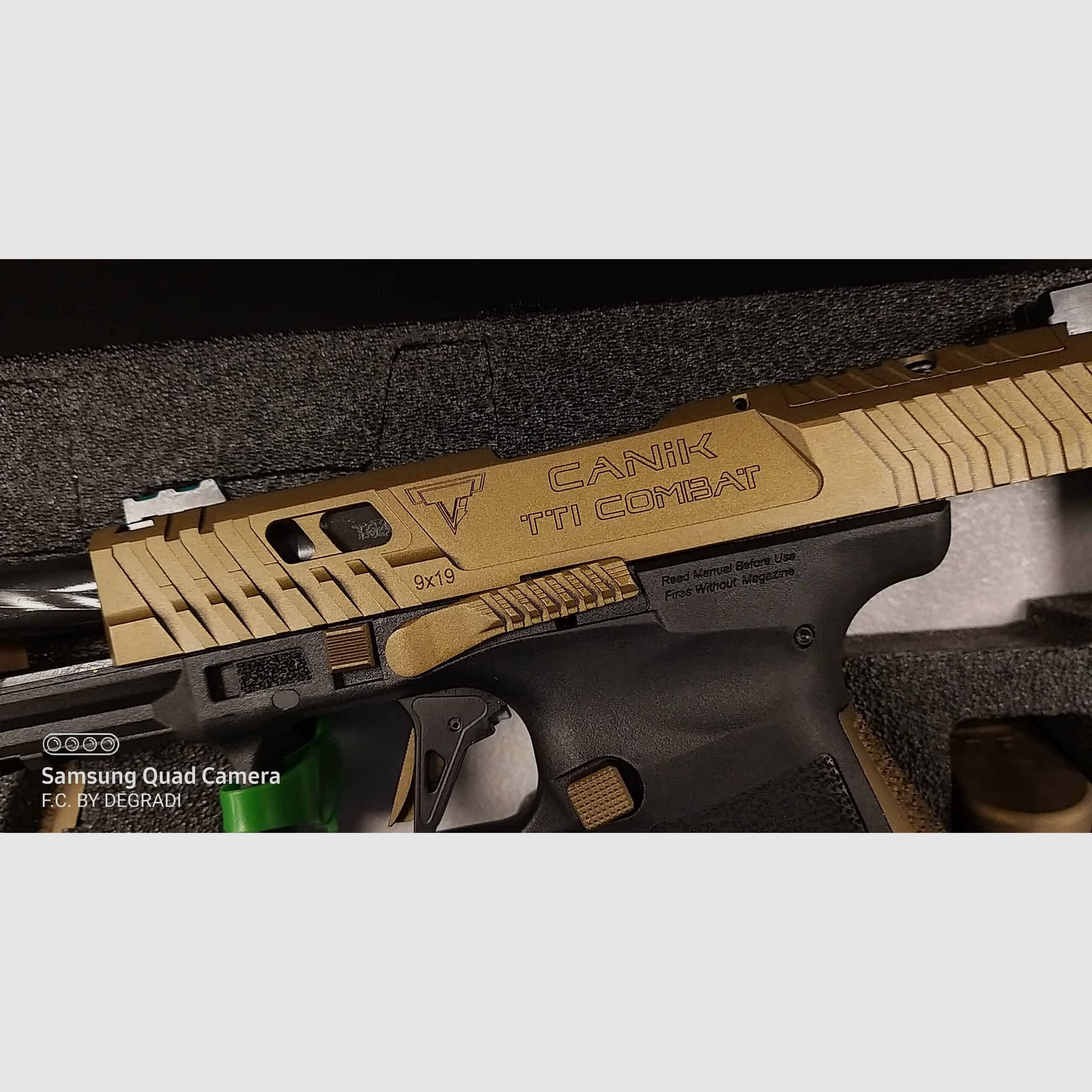 CANIK TTI COMBAT „TARAN TACTICAL“ NEUE VERSION „SMOKE“, Bild 7 von 8