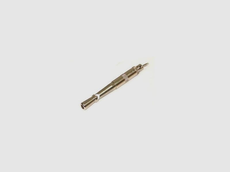 VENTURINI FISCHIETTO IN OTTONE CROMATO AFONO REGOLABILE MM 75, immagine 1 di 2