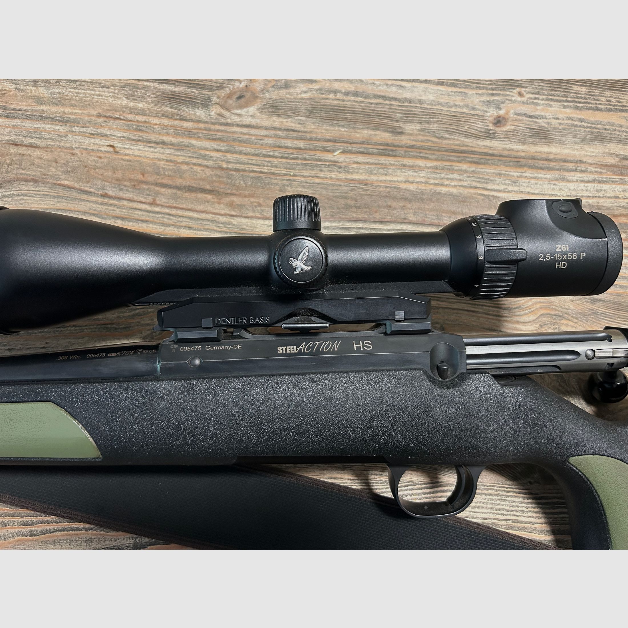 SteelAction HS .308Win mit Swarovski Z6i  2,5-15x56P u. Stalon  X108