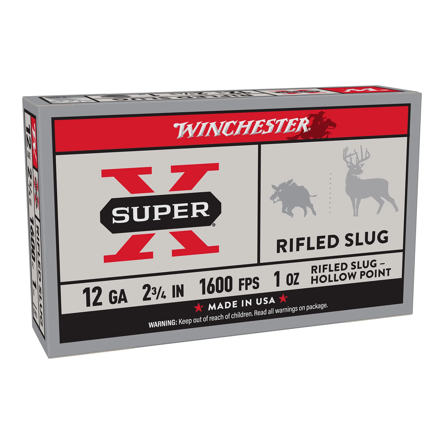 Winchester SUPER X SLUG – 410-63 – 5.00 – p 10,375mm