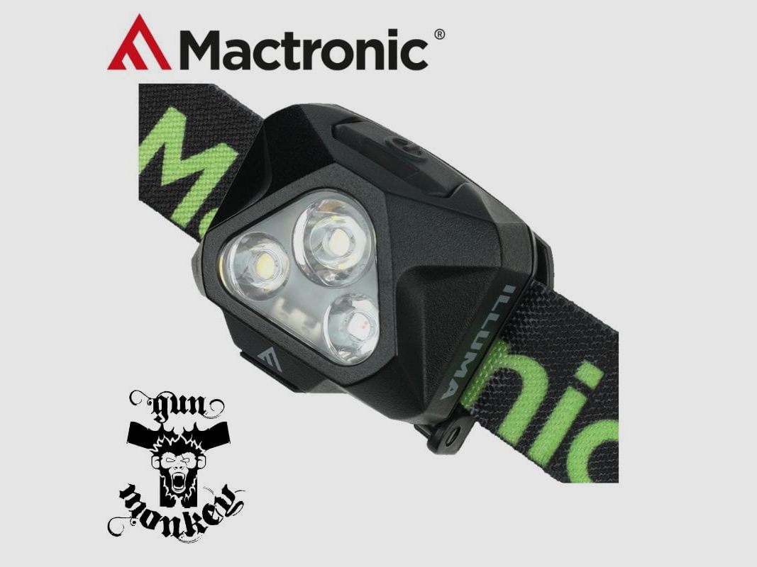 Mactronic Illuma 430 lm rechargeable headlamp (AHL0081), image 2 of 2