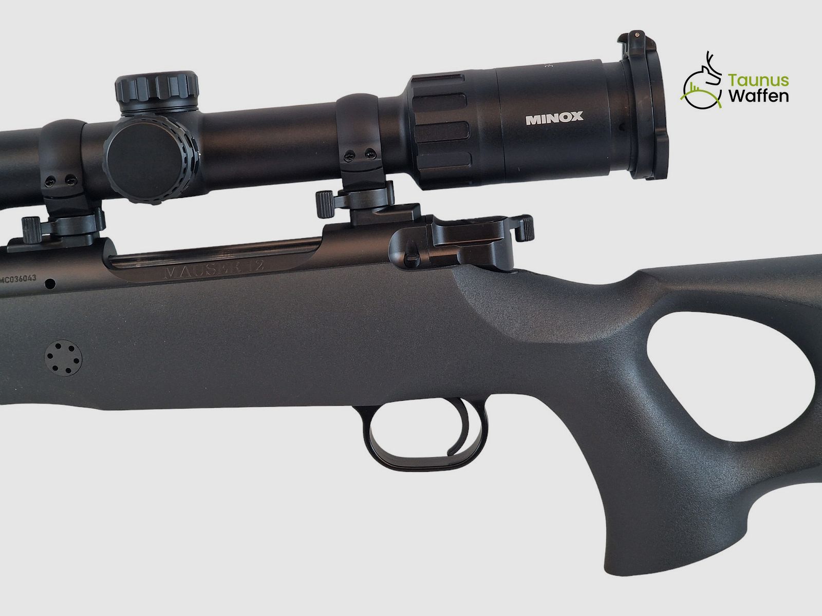 Mauser M12 Grey Max Kal. 308 mit M15x1 und Minox Optik
