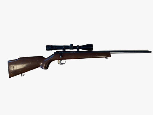 Fusil Anschütz Rep. calibre .22lr avec lunette Tasco 6x40