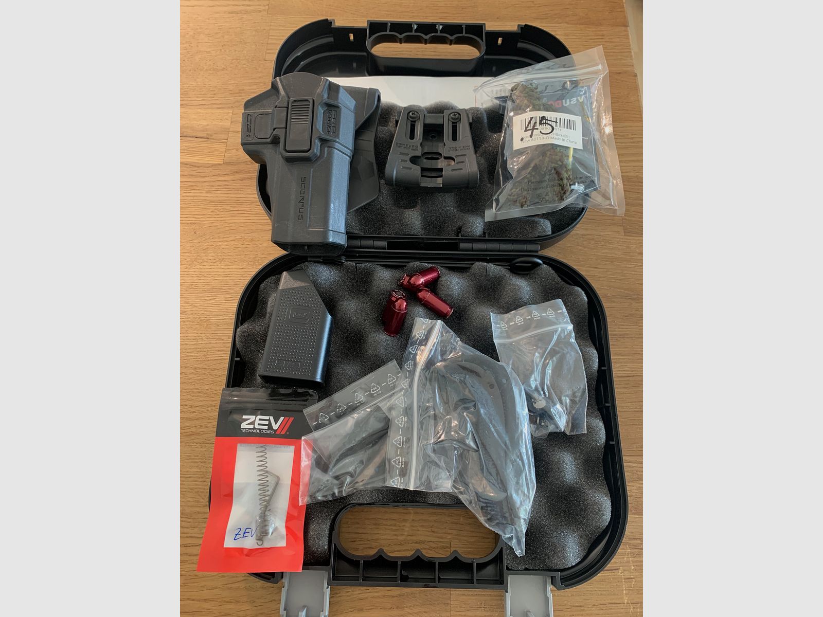 Glock 21 Gen5 FS M.O.S + Zubehör