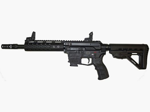 Schwaben Arms GmbH/GWMH Selbstladebüchse GWMH SPC-HUNTER A4 10" (SWISS PISTOL CARBINE) BLACK Kal.9x19 AR15 Glock Magazin