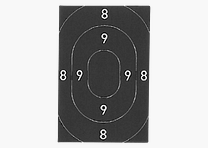 Espejo para diana de pistola (25m)