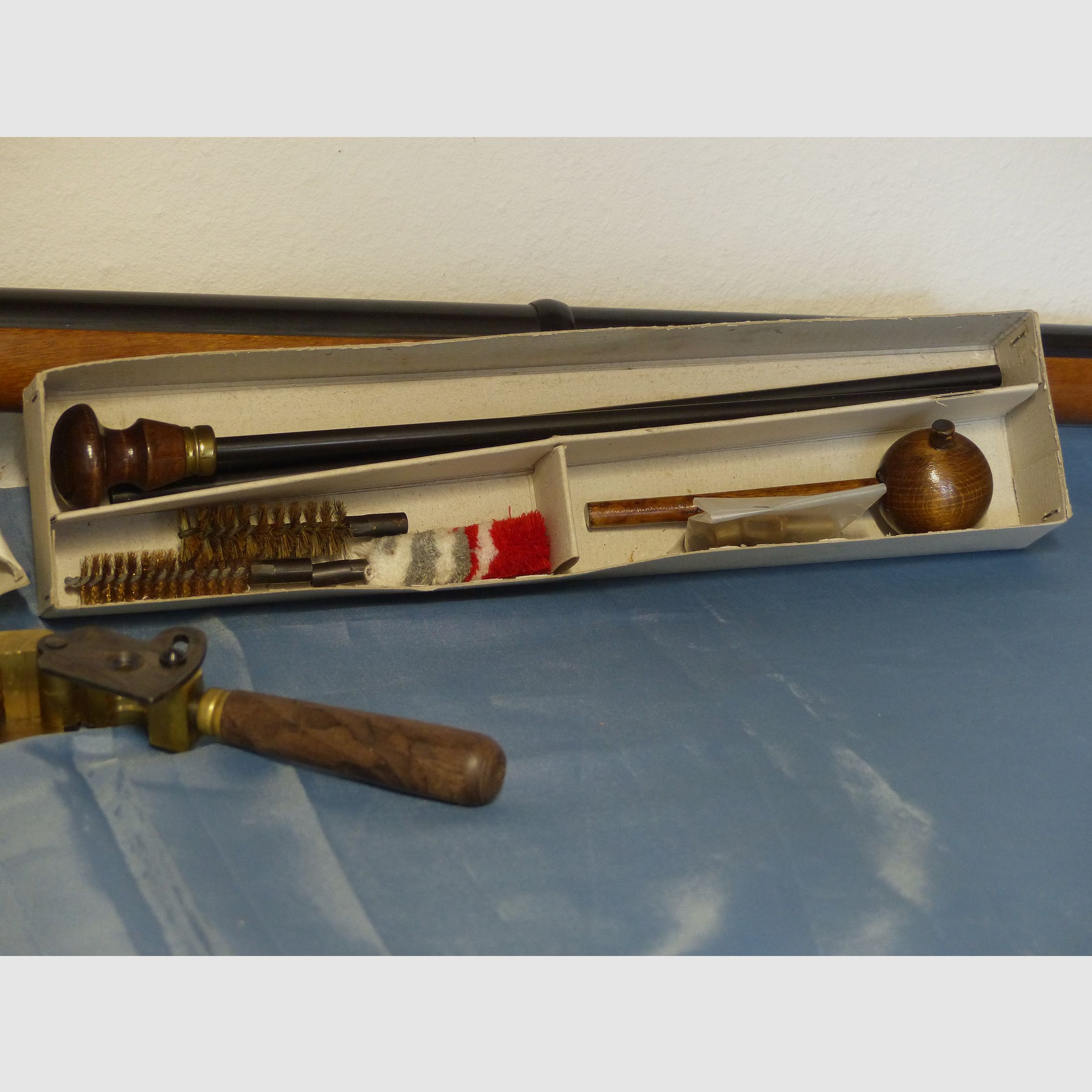 Vorderlader Perkussion Enfield Gewehr 1853 3 Band Büchse Armi San Paolo Brescia Italien Cal. .58 vintage