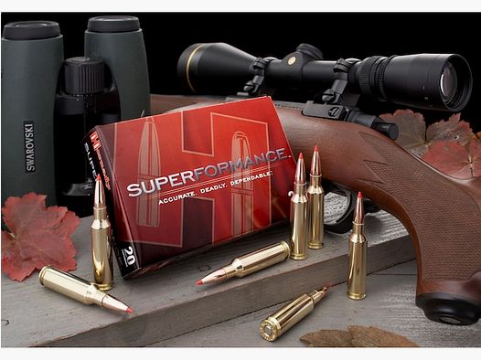 Hornady Superformance 6,5mm Creedmoor 129GR SST 20 Patronen