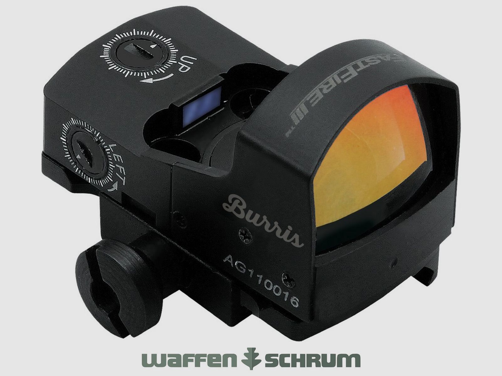 Burris Fastfire III 3 MOA z montażem Weaver-/Picatinny - wodoodporny