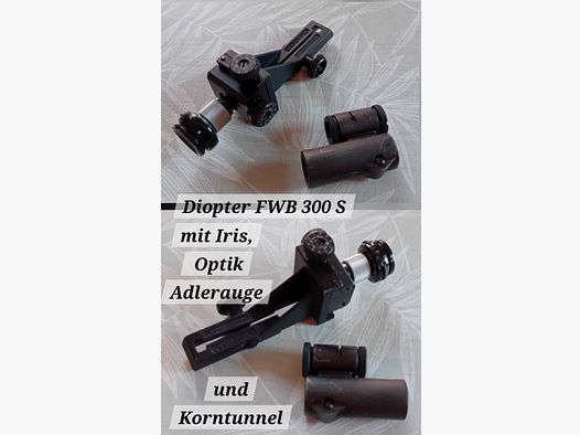 Diopter - Visierung passt für Feinwerkbau 300 S