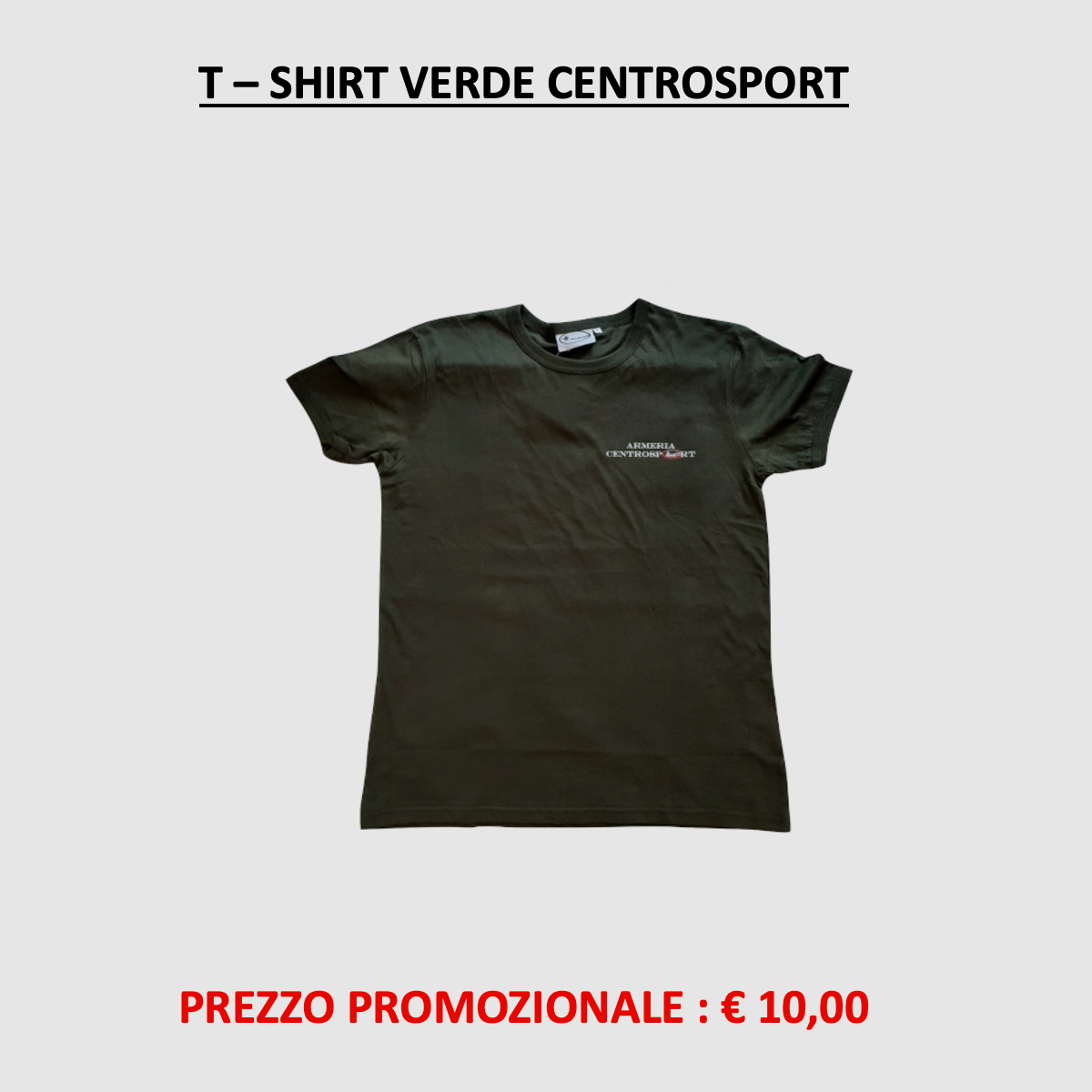FOLLOWME! – T-Shirt armeriacentrosport grün, Bild 1 von 3