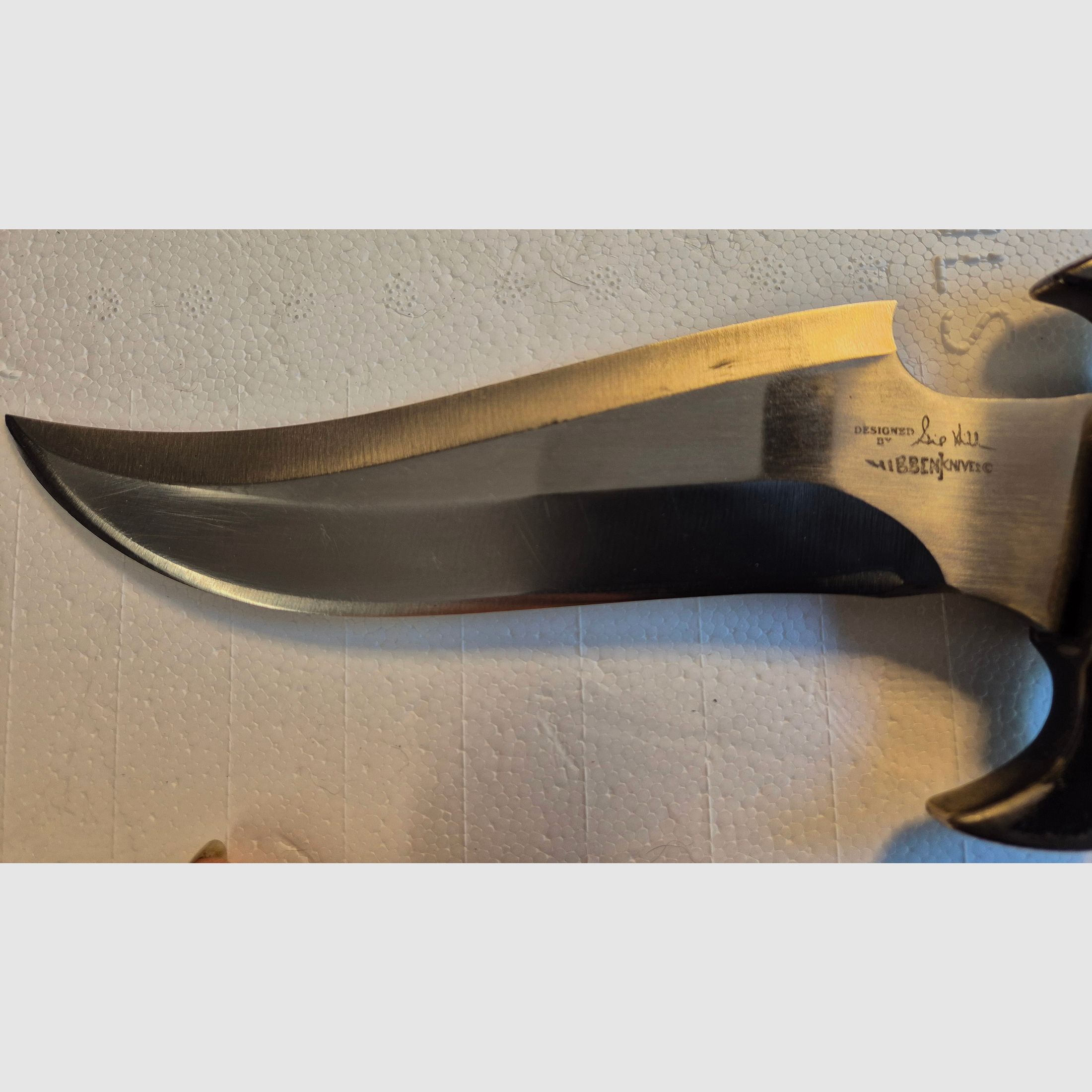 Gi Hibben Raven UC700 Fantasy Fighter Custom Design Messer