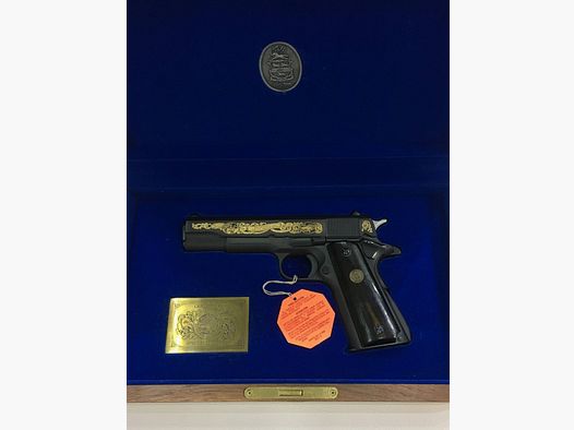 COLT 1911 A1 WATERTOWN S.D. POLICE DEPARTMENT Colt Custom Shop – 45 ACP