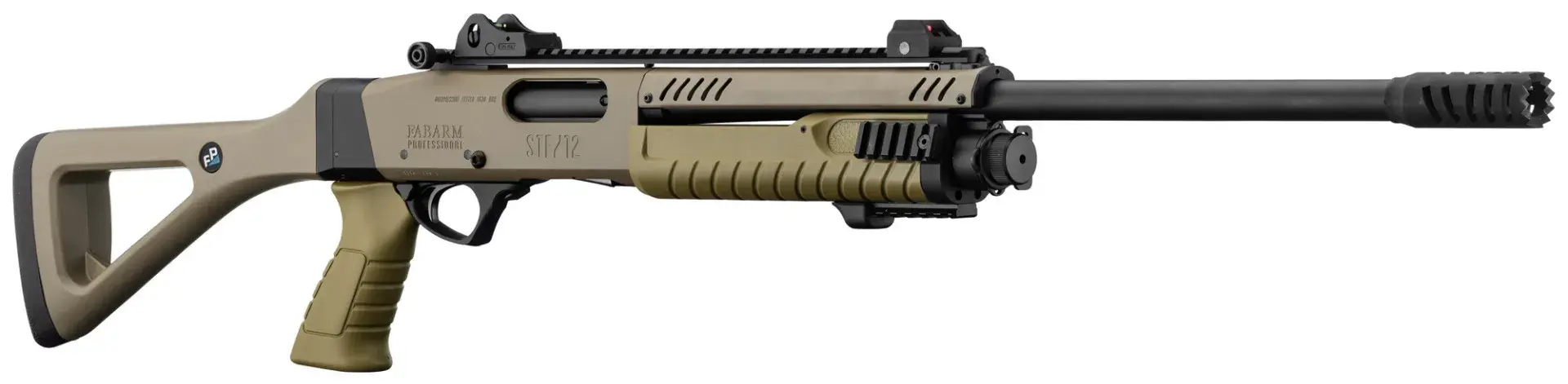 Pumpflinte Professional STF 12 Pistolengriff Grün OD, Bild 2 von 6
