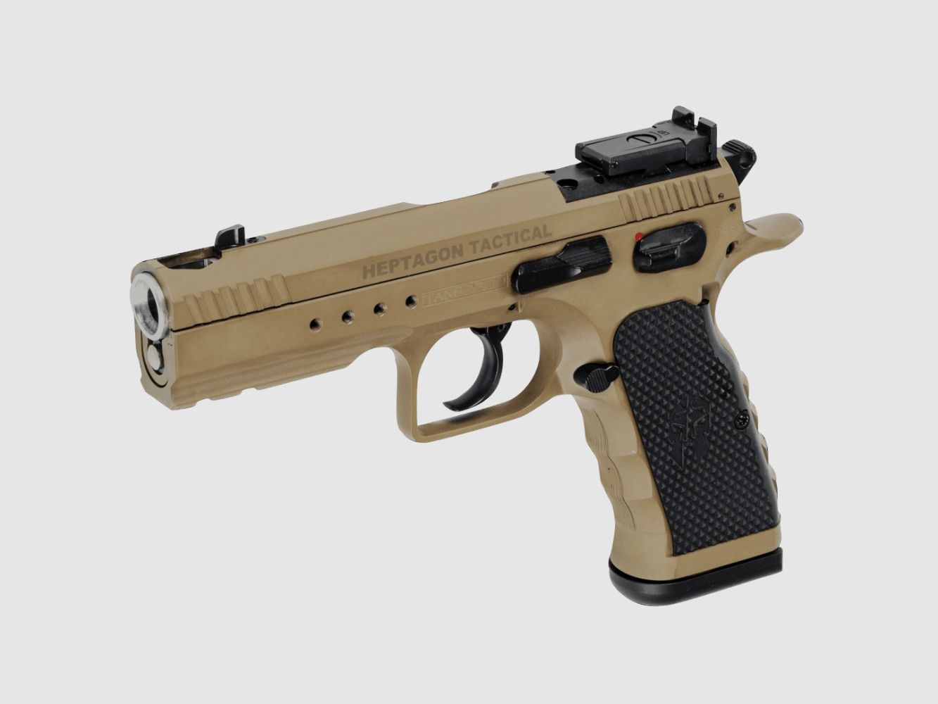 Tanfoglio Heptagon Tactical 9x19 K FDE Pistol, afbeelding 1 van 4