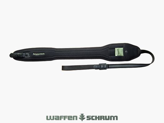 Cinghia per fucile Niggeloh Speed neoprene - nera con sgancio rapido