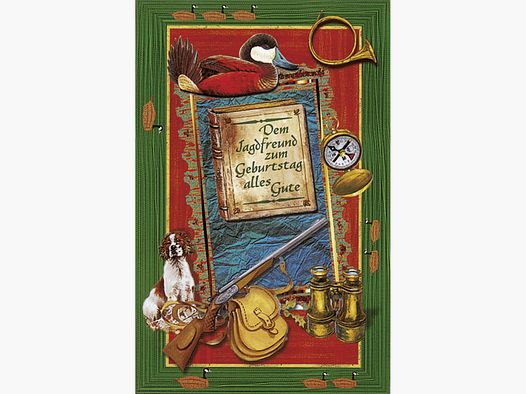 Cartes d'anniversaire de chasse - 6