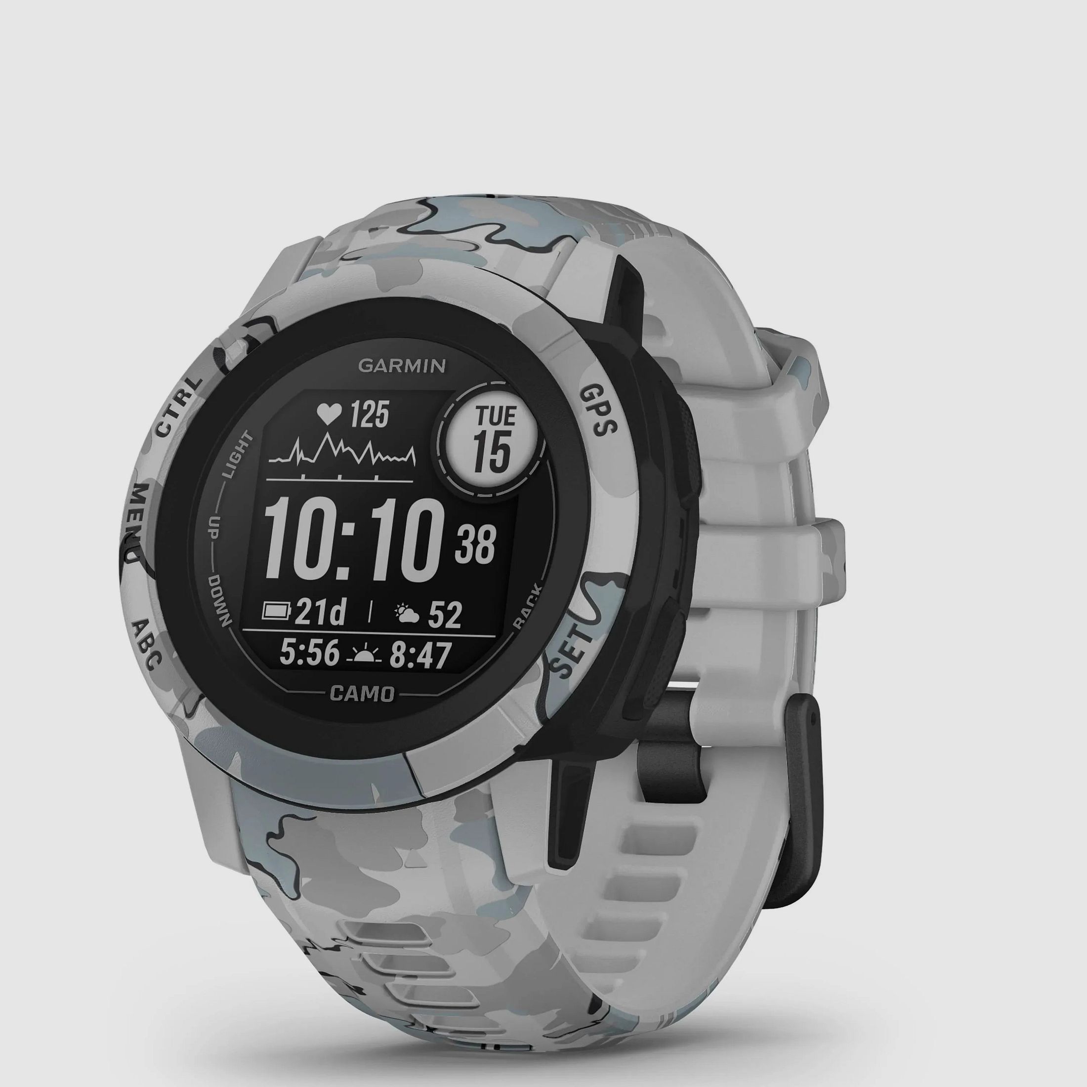 Garmin Garmin Smartwatch Instinct 2S Camo Edition camouflage grau
