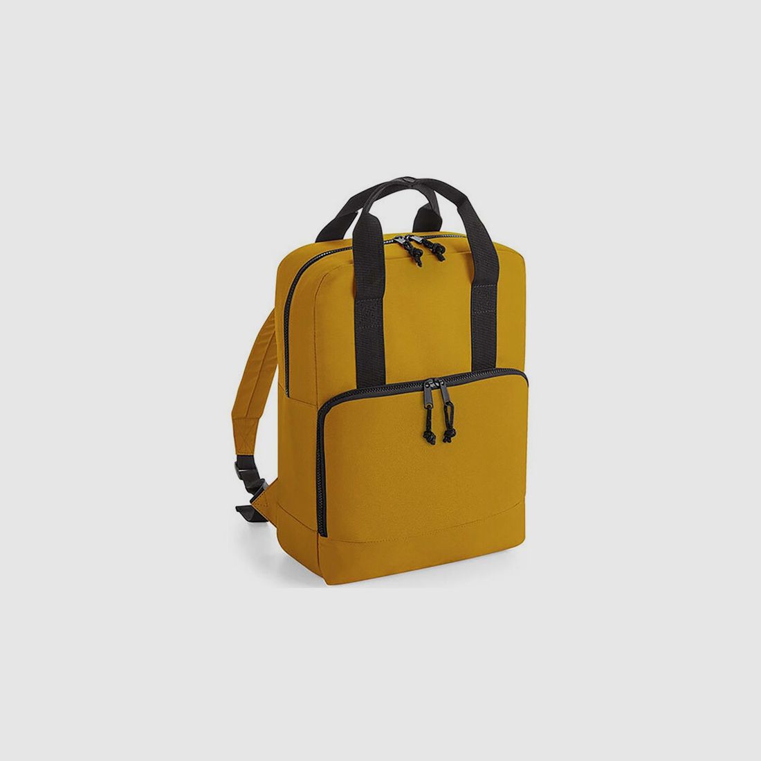 Recycling-Doppelgriff-Kühlrucksack 17 Liter - Senf