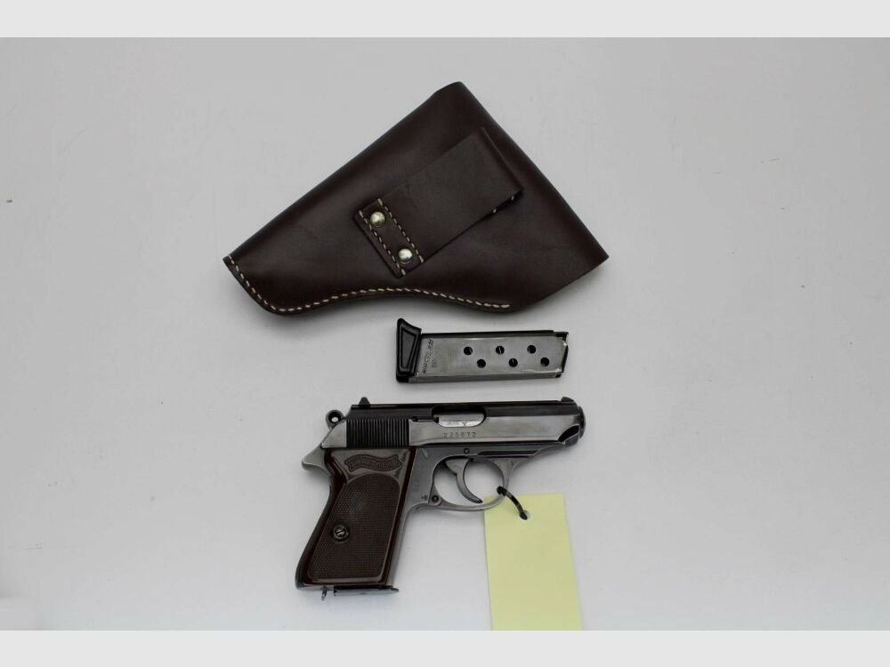 Pistolet Walther PPK avec holster et 2 chargeurs 7,65 mm Browning