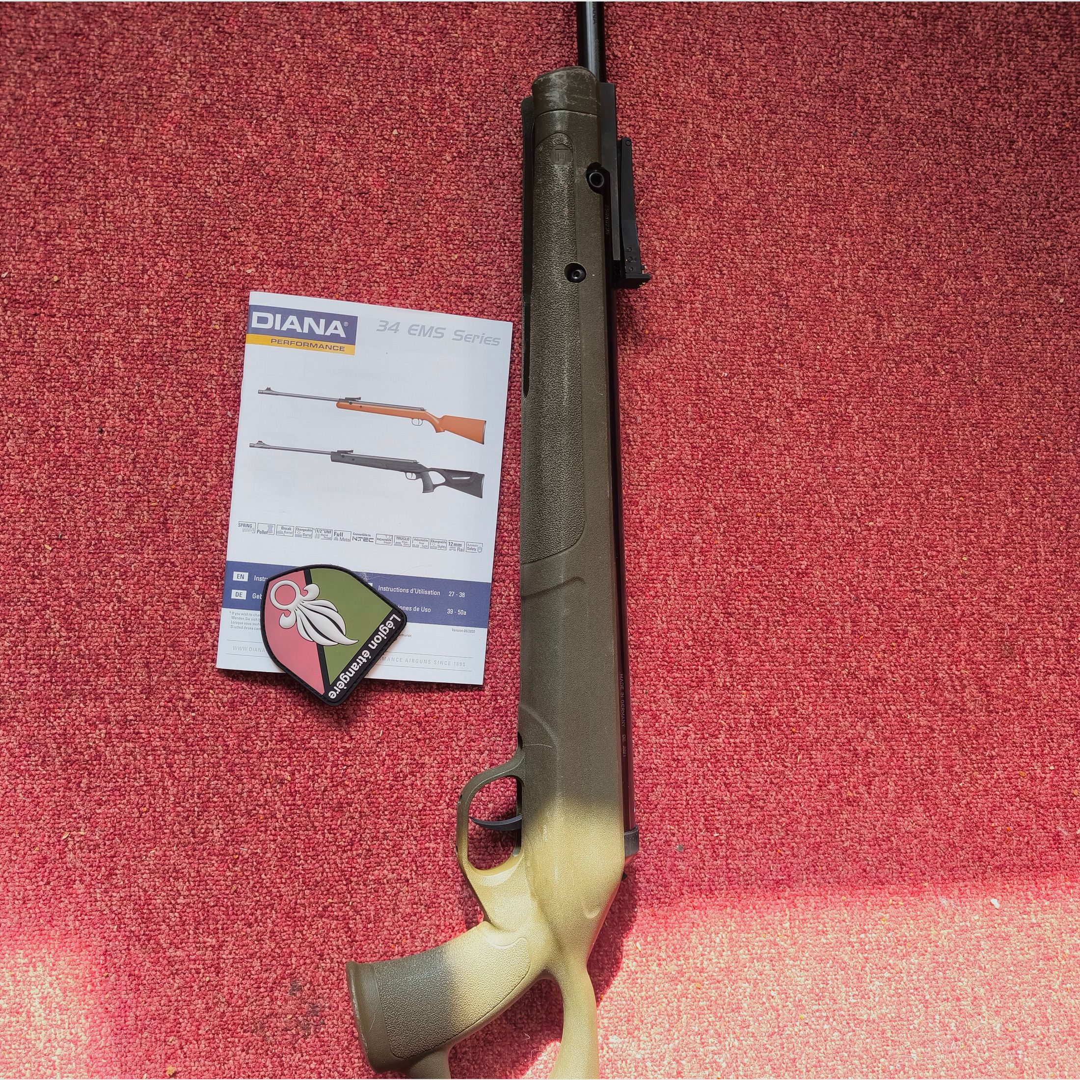 Diana 34 EMS Legion ètranger Sonderauflage 514 von 999, Nur zwei Diablos zur Probe Geschossen, Funktionell & Optisch guten Zustand, Neuwertig!! 