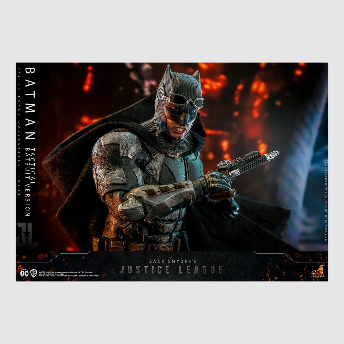 Zack Snyder`s Justice League Actionfigur 1/6 Batman (Tactical Batsuit Version) 33 cm | 43180