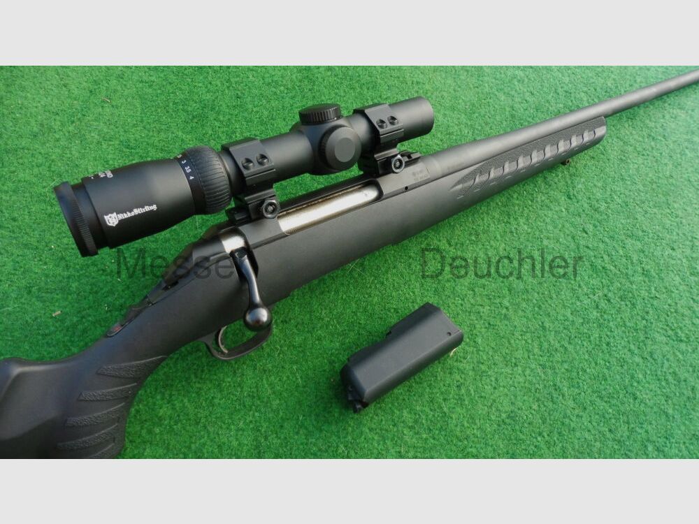 Ruger Amerikan Rifle mit Drückjagdzielfernrohr fertig montiert