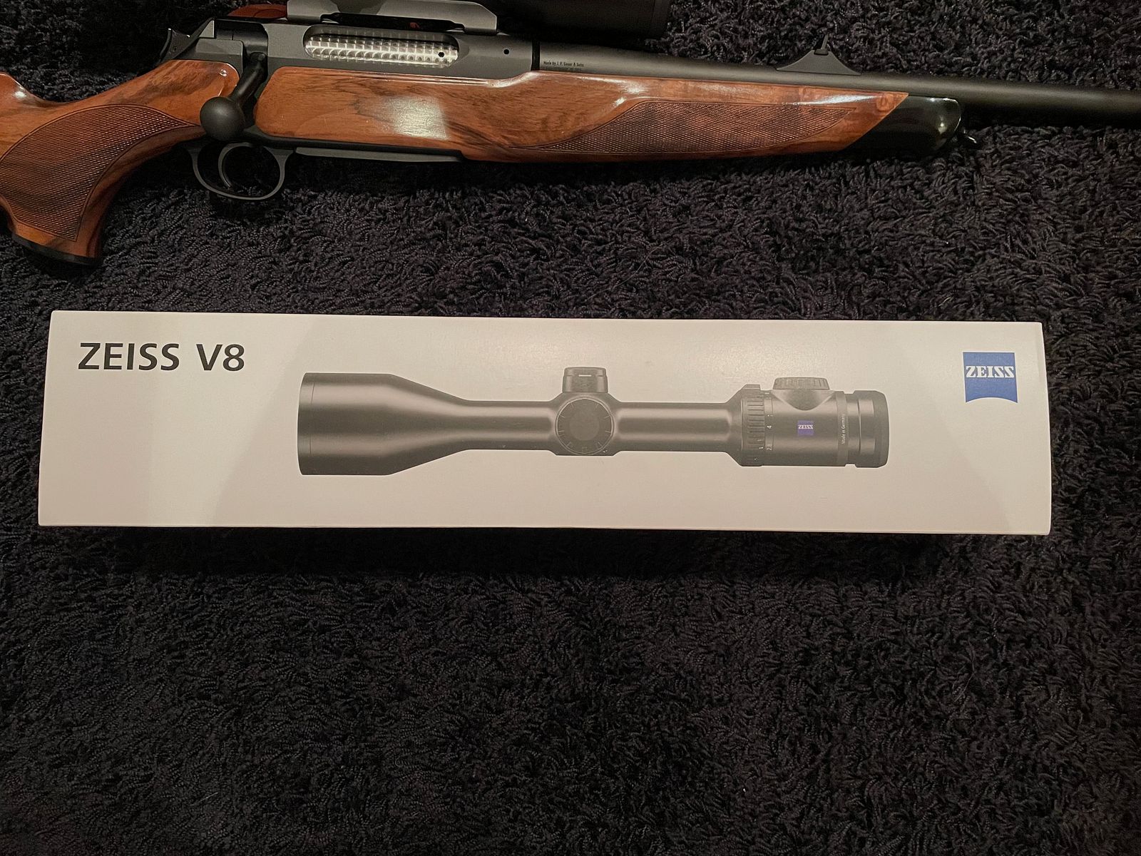 Sauer 404 Elegance 30-06 + Zeiss V8 1,8 - 14 x 50 + ASV + Zeiss Flip Cover