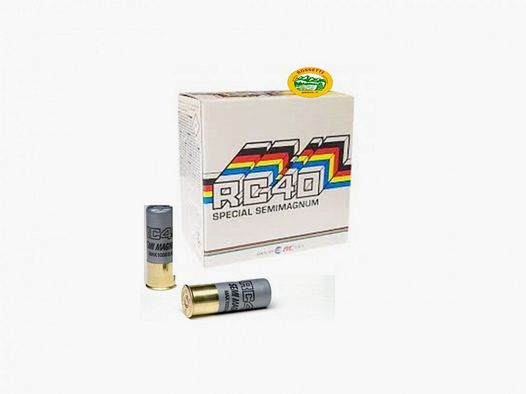RC cartucce RC40 semimagnum cal.12 pb.4 conf. da 25