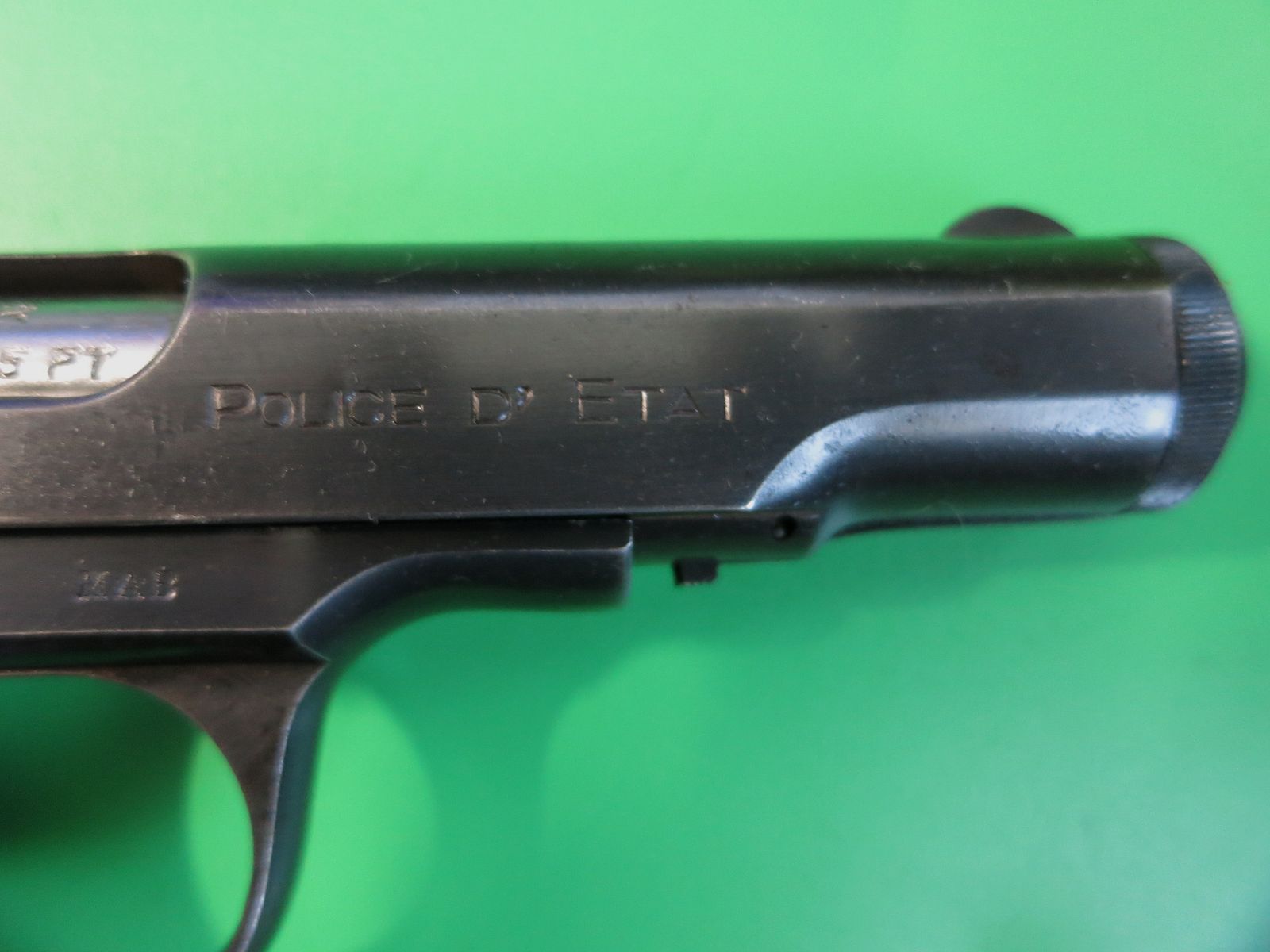 MAB (Manufacture d'Armes de Bayonne) Brevet Modele "D" Police d' Etat, Typ 2, 7,65 mm -Sammlerwaffe   #3