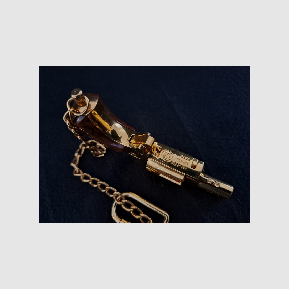 Revolver Röhm Little Joe .22lg Knall limitierte Gold Edition PTB 380 mit Zertifikat und OVP TOP!