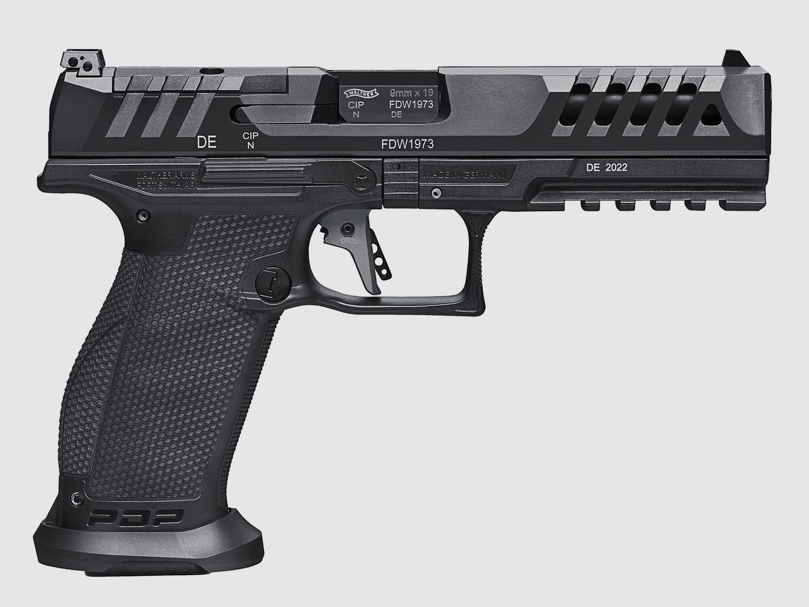 WALTHER PDP Full Size 5.0" POLYMER MATCH 18R 9x19 OR INT
