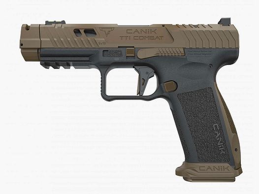 Canik TP9 TTI Combat Taran Tactical Innovations Cal. 9x19 SAO incluso caricatore di ricambio
