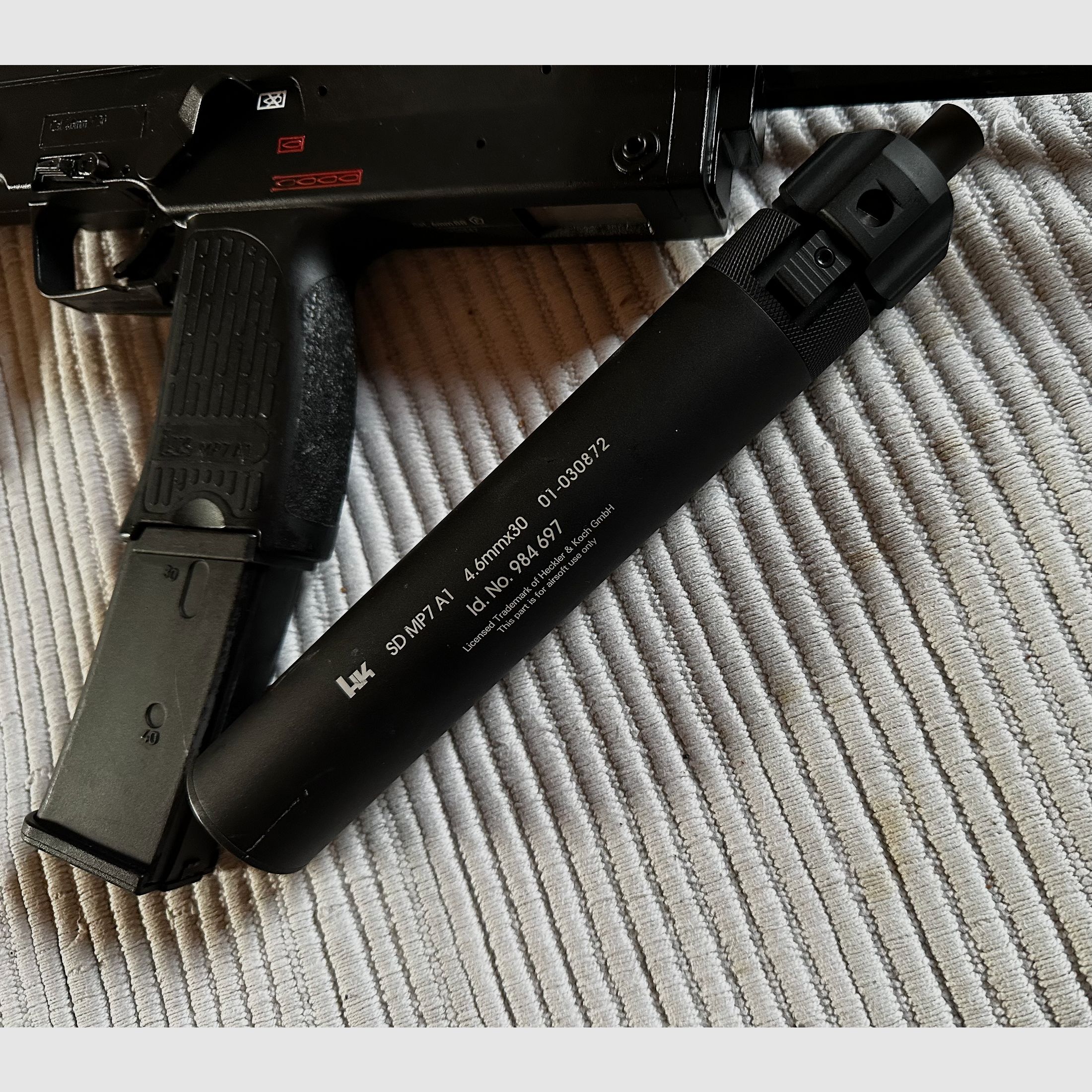 Heckler & Koch MP7A1 GBB incl. silencer