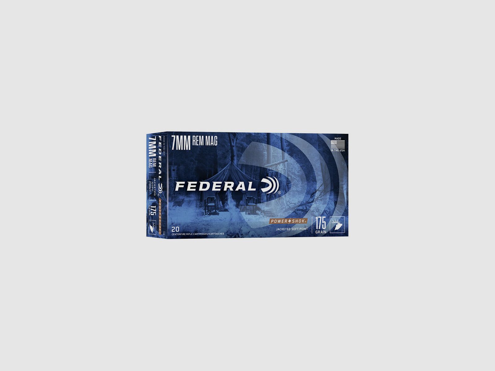 Federal POWER-SHOK SP 7 mm Rem Mag 175 grains, Bild 1 von 2