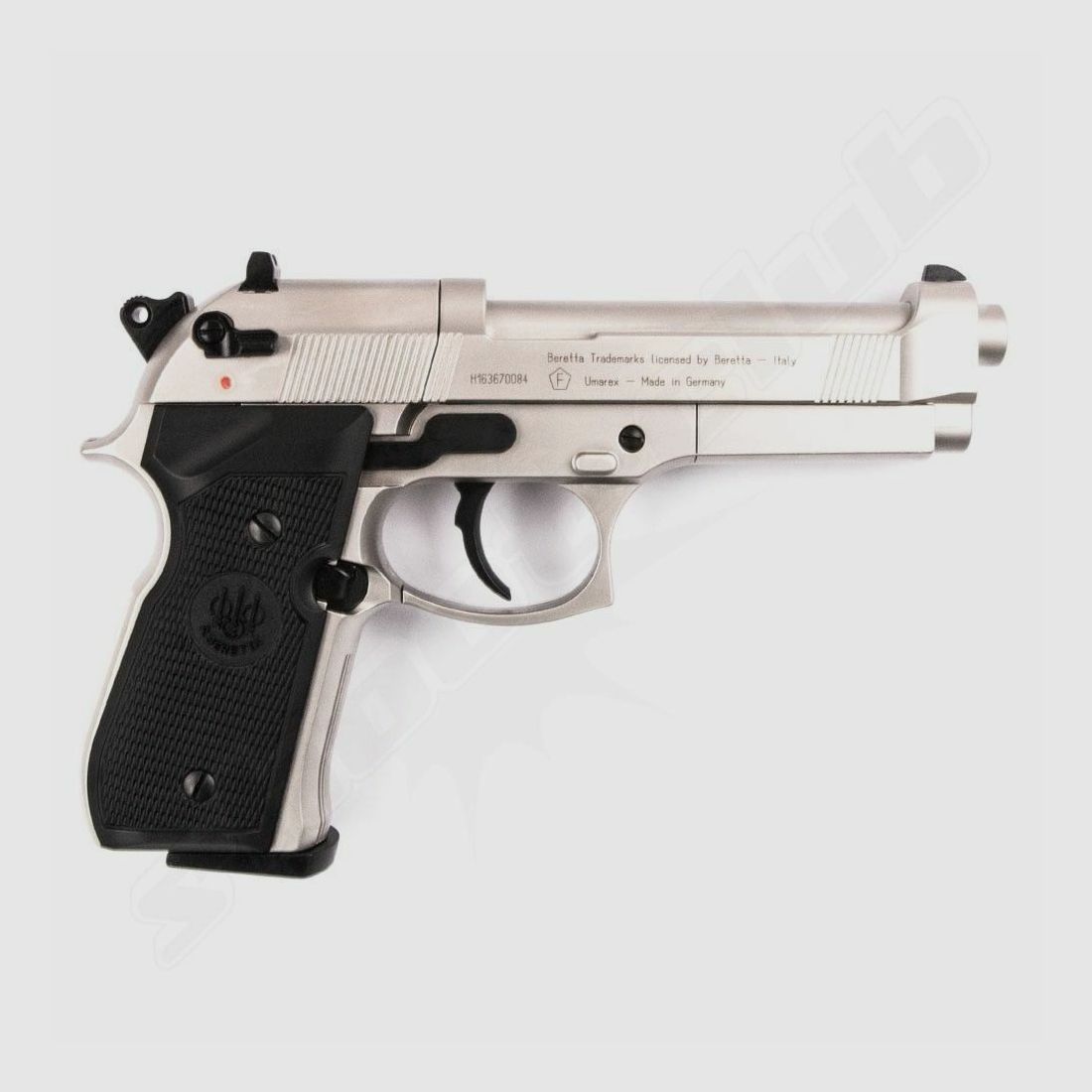 Beretta M 92 FS CO2 Pistole Nickel -