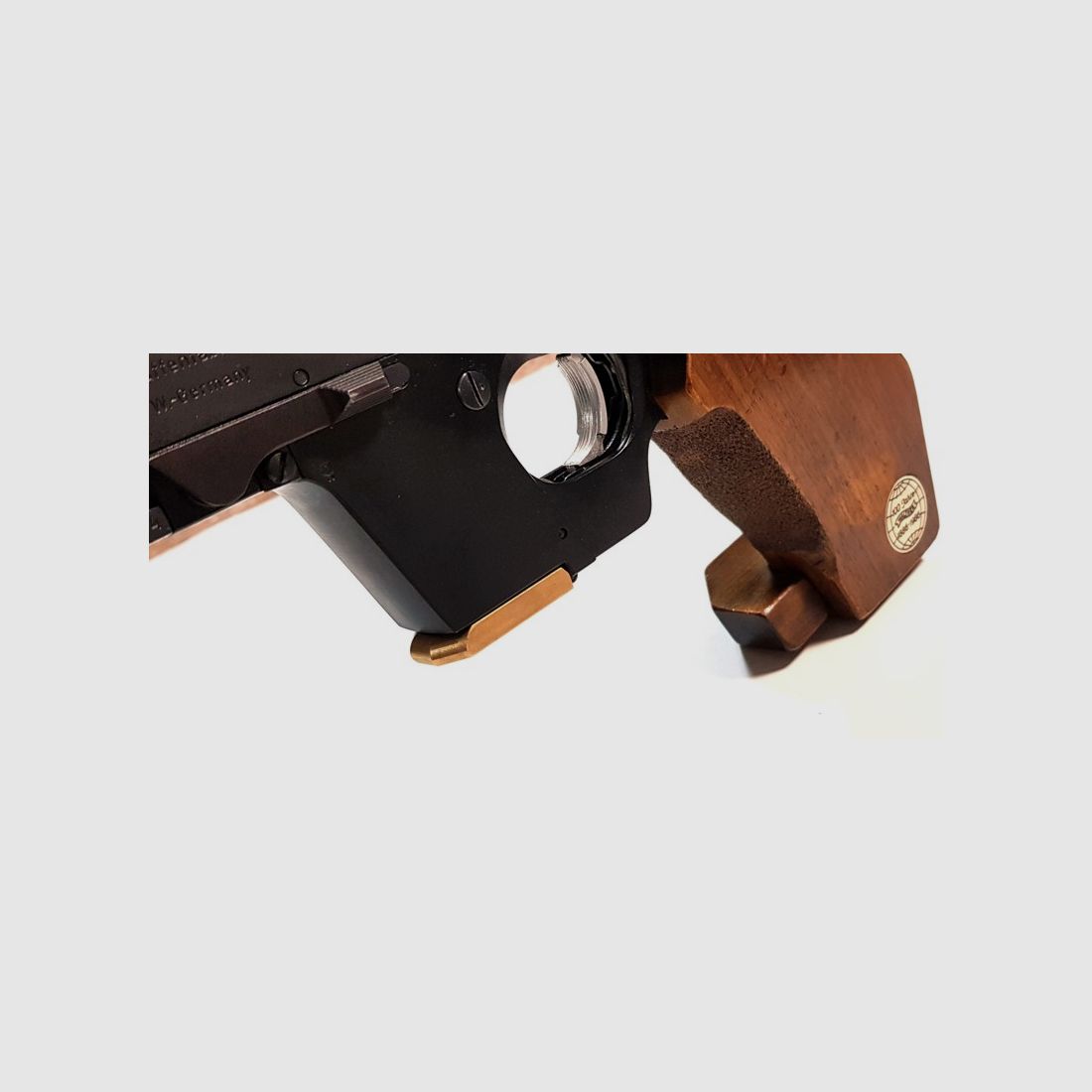 Magazinschuh, Magazingewicht, Walther GSP / OSP