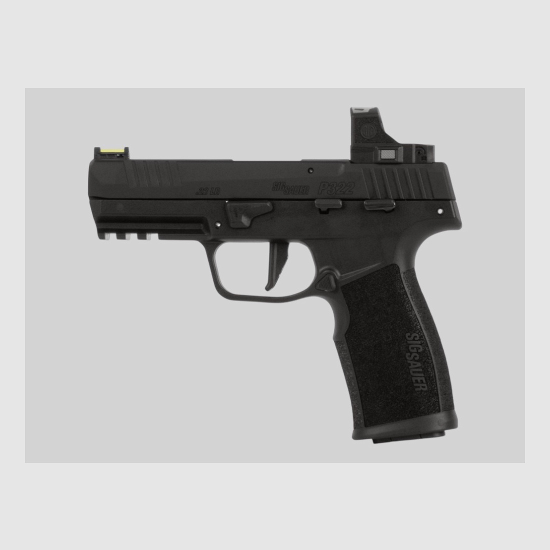 SIG SAUER P322 black with Romeo-RS Compact / .22LR