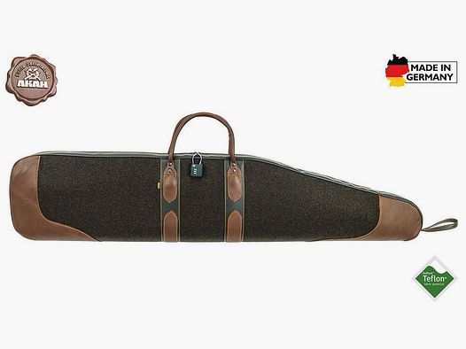 AKAH Loden Futteral mit Elchleder